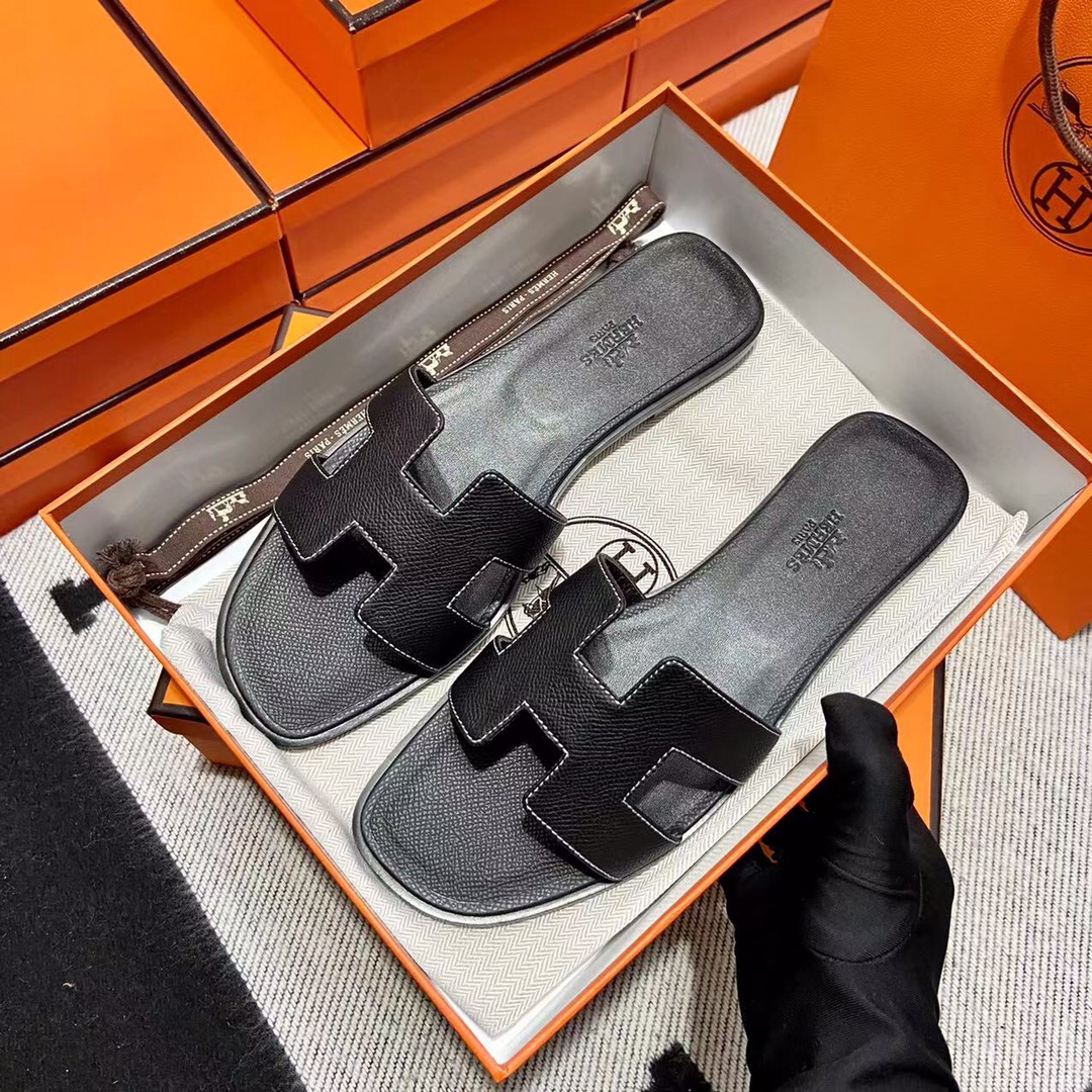 에르메스 올수공 오란 슬리퍼 샌들 앱송 125